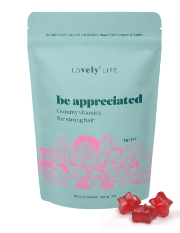 Vely Gumové vitamíny pro silné vlasy