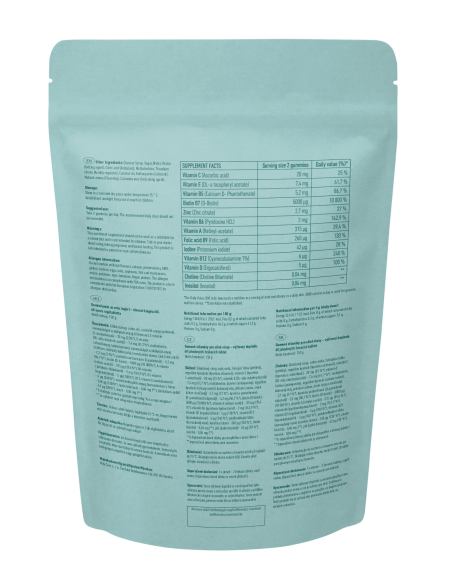 Vely Gumové vitamíny pro silné vlasy