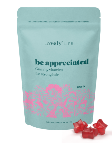 Vely Gumové vitamíny pro silné vlasy Vely Gumové vitamíny pro silné vlasy