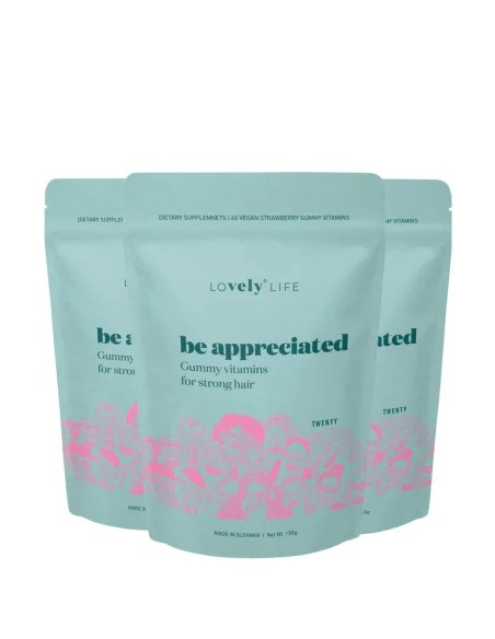 Vely Gumové vitamíny pro silné vlasy